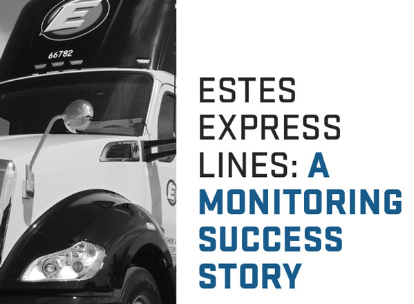 Estes Express Lines License Monitor Case Study by SuperVision